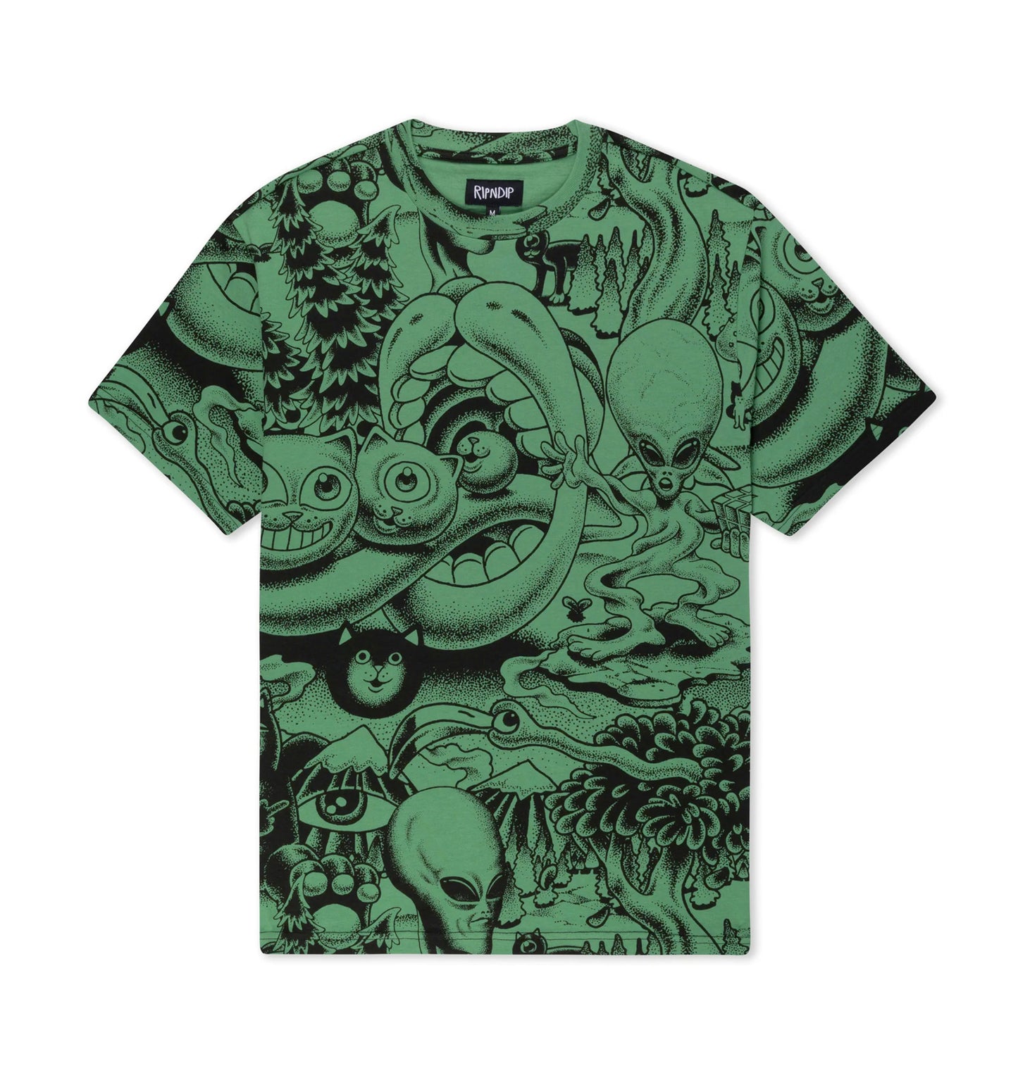 RipnDip Dark Twisted Fantasy Tee ( Olive & Black )