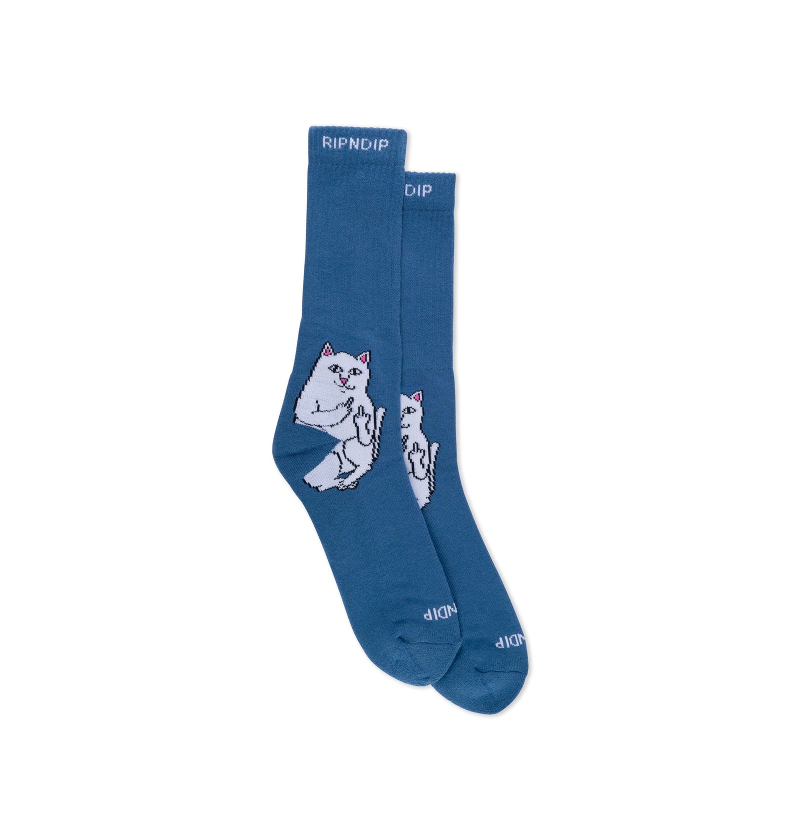 RipnDip Lord Nermal Socks ( Slate Heather ) - Skateshop Geraardsbergen