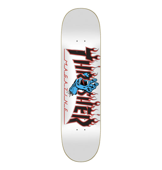 Santa Cruz x Thrasher Screaming Flame Skateboard - 8.0