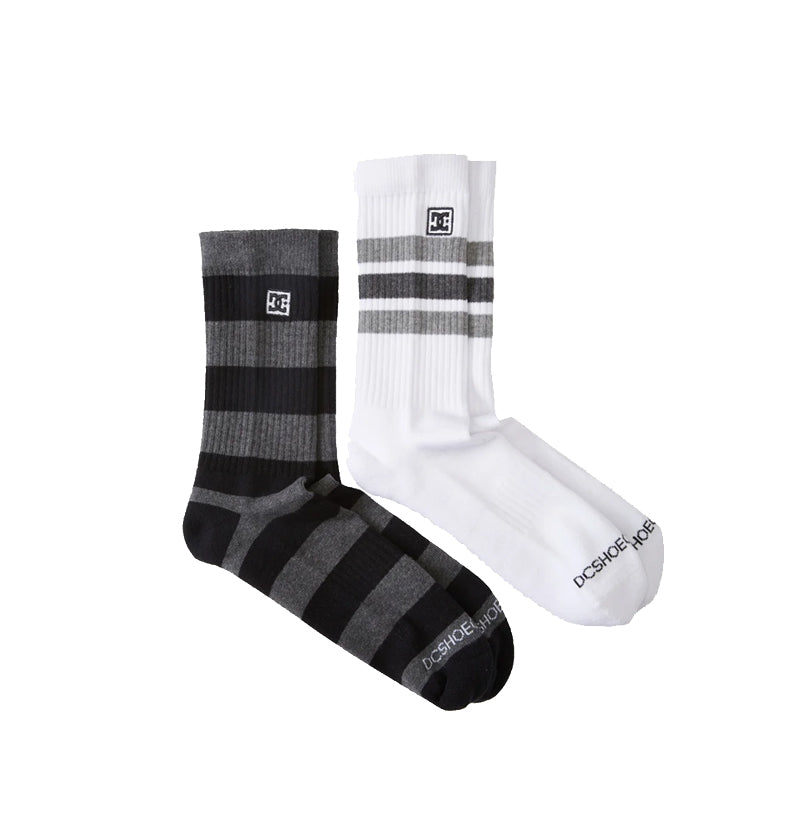 DC Crew Socks 2 PACK